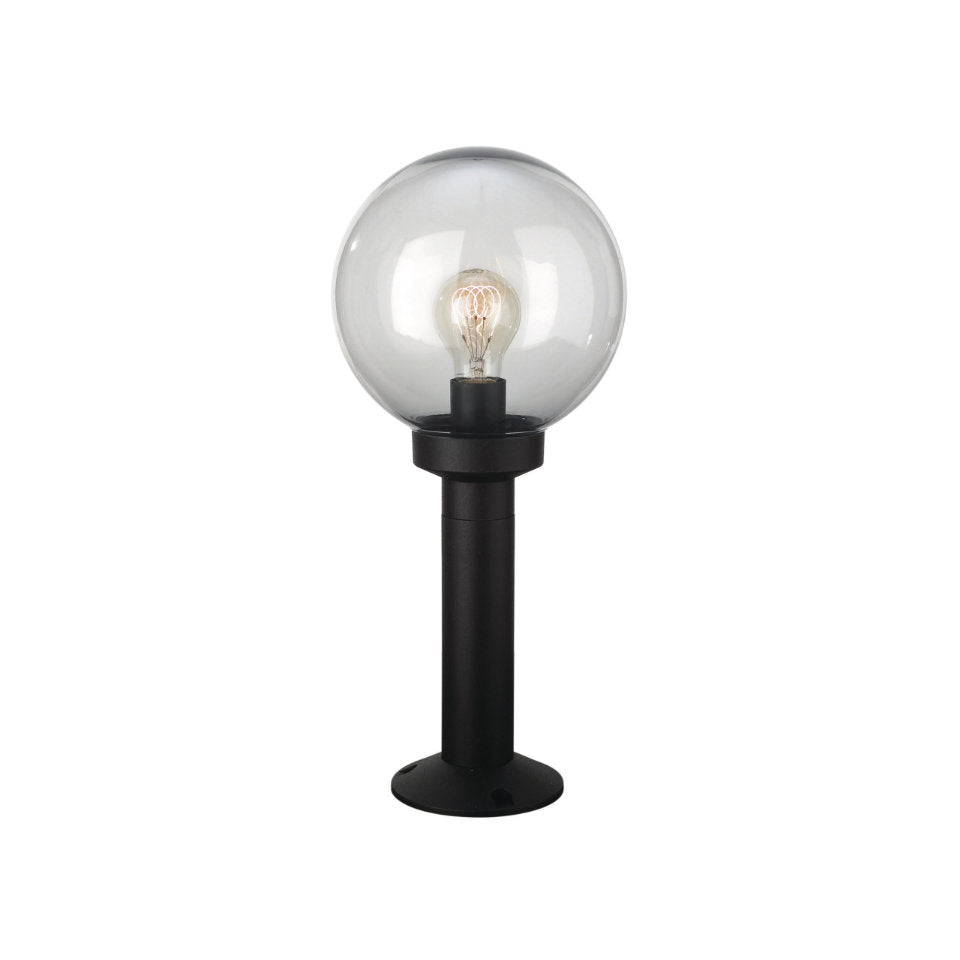 Massive Bedlampe Bali 46cm. E27 Sort Plast IP44