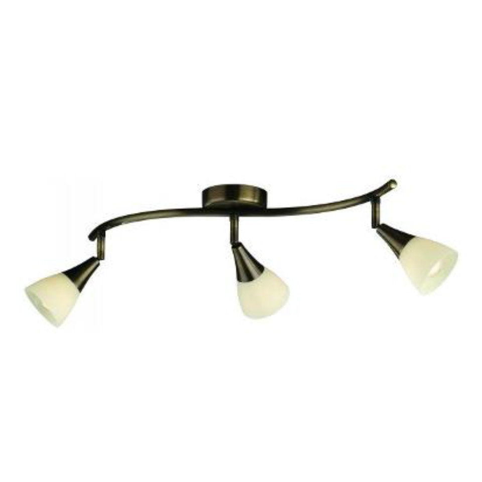 Massive Loftlampe Aura 68cm. Bronze