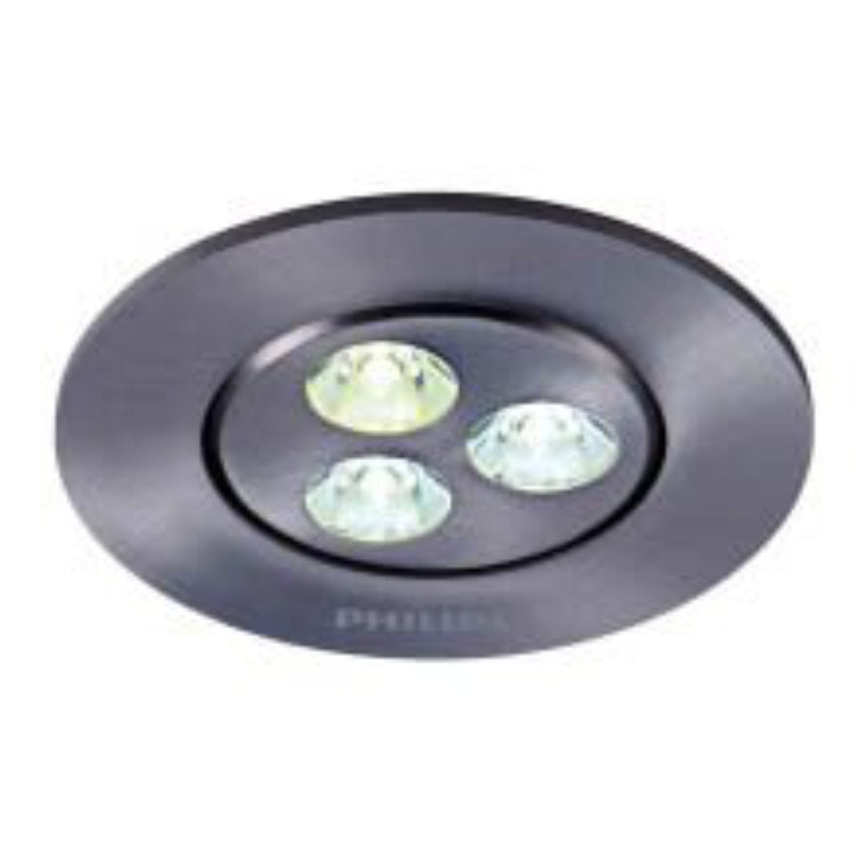 Philips LED Downlight Smartspot 8,2W 831 Dim Ø8,3cm. Sølv