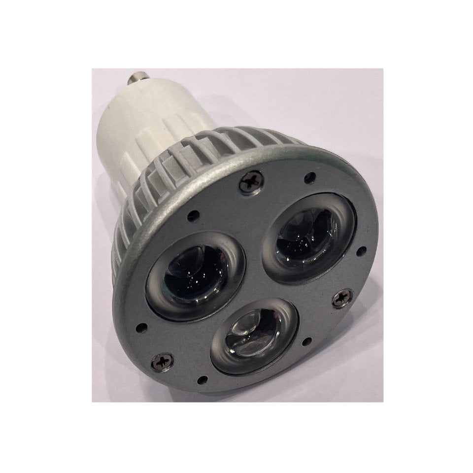 LED GU10 3W 828-829 Sølv