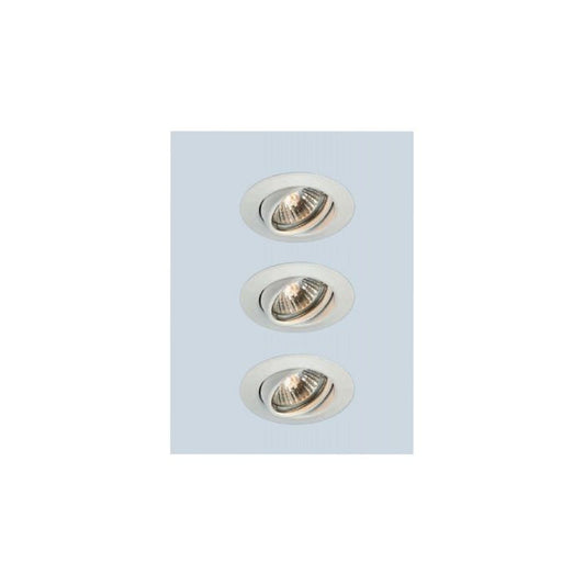 Massive Downlight Ø9cm. Hvid 3-Pak