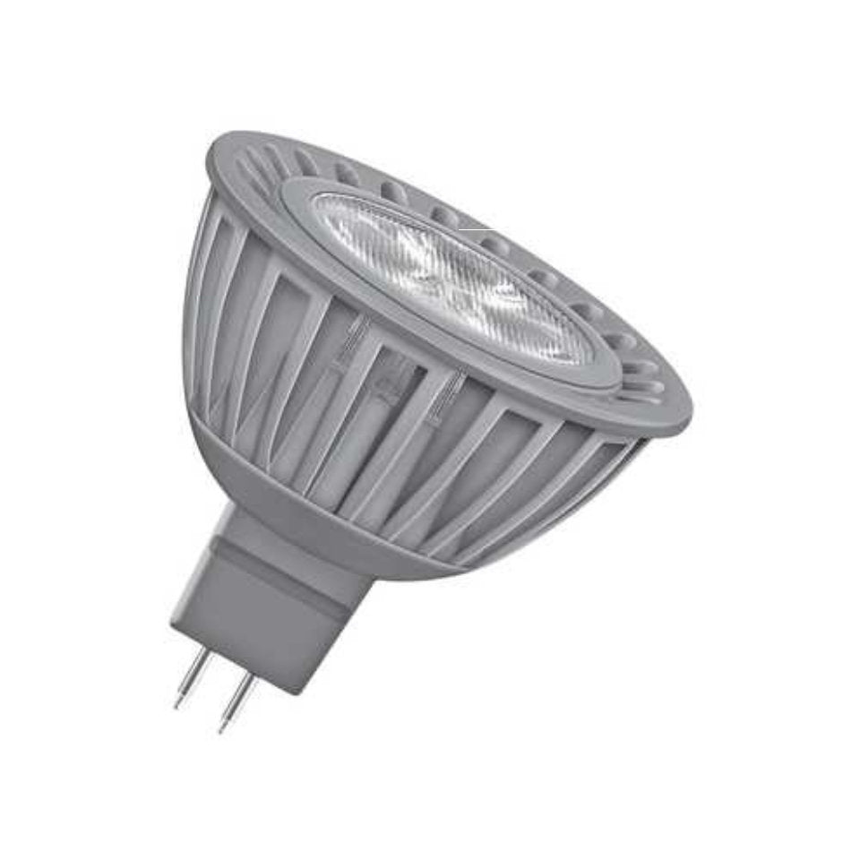 Osram LED MR16 5W(20W) 827 210lm 24° 12V Dim Grå GU5.3