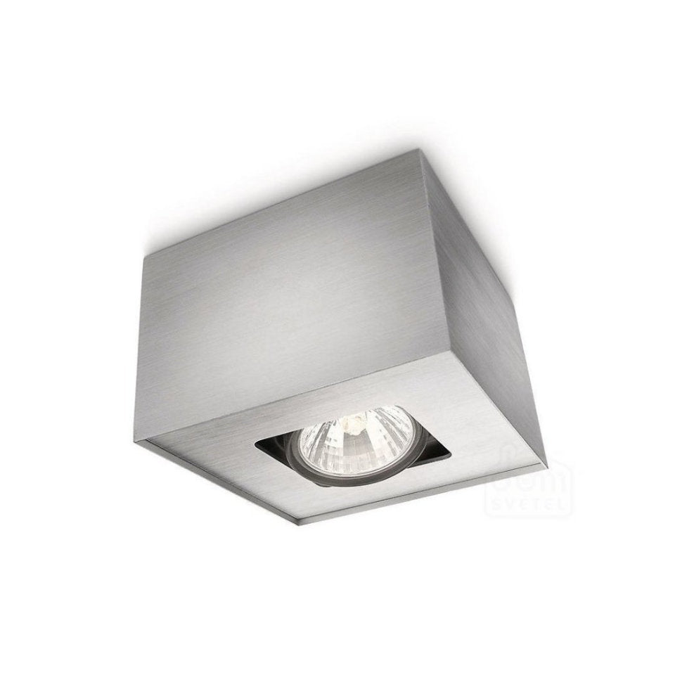 Massive Loftlampe 12cm. Stål