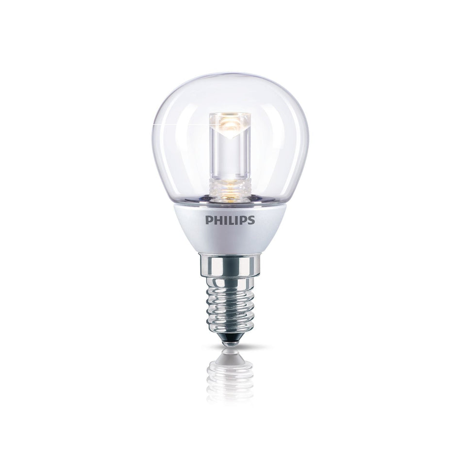 Philips LED Kronepære 3W(15W) 827 136lm Dim Klar E14