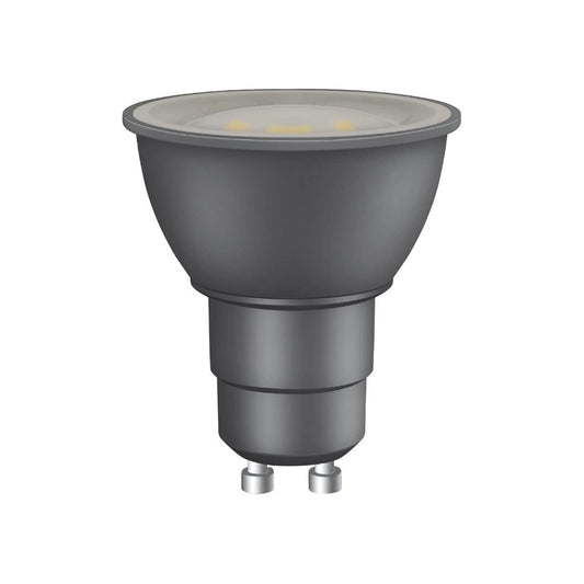 Osram LED GU10 4W(35W) 827 270lm 120° Mørkegrå