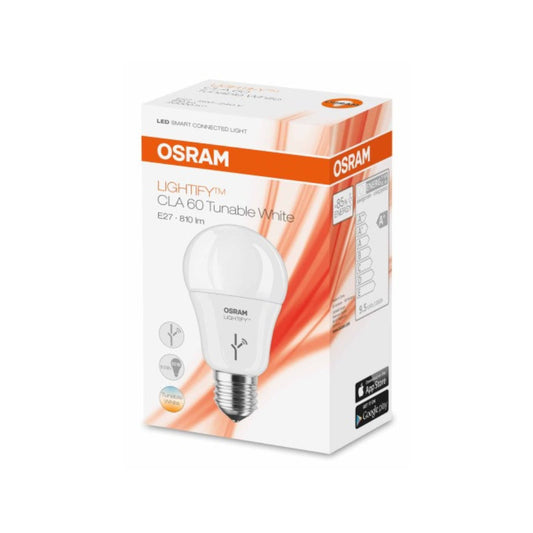 Osram Lightify LED Standardpære 9,5W 827-865 810lm Dim Mat E27