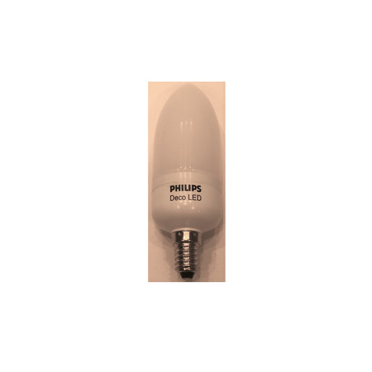 Philips LED Kertepære 1,5W Multicolor Opal E14