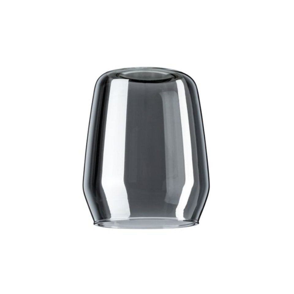 Paulmann Lampeskærm Deco Vento Ø8cm. Røgfarvet