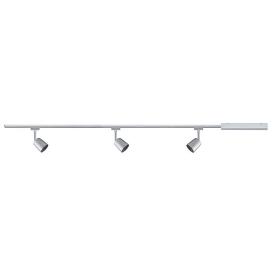 Paulmann URail Spotskinne Set Cover GU10 1,2m. Mat/Chrom