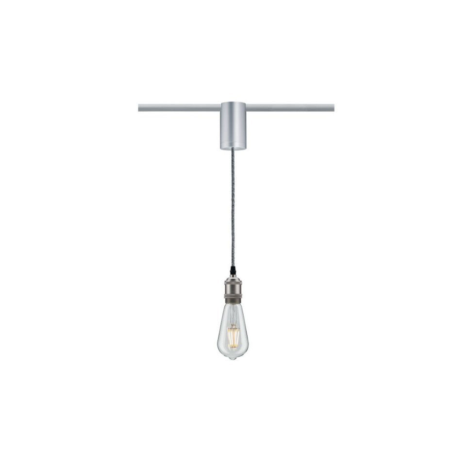 Paulmann URail Pendeladapter Ø6,2cm. Mat/Chrom