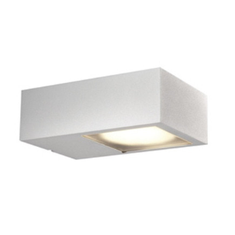 Massive Havelampe 7W 15,5cm. Sølv IP44