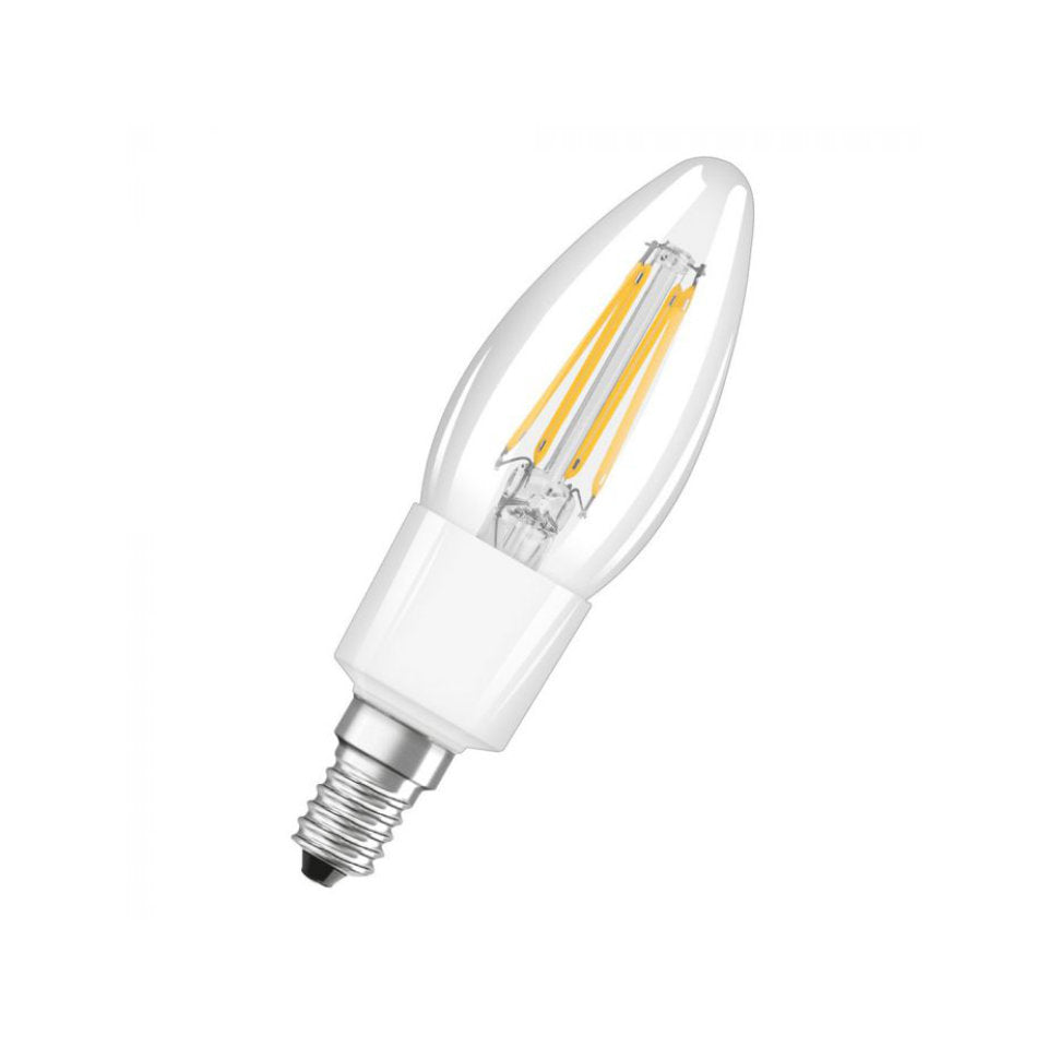 Osram LED Kertepære 4,5W(40W) 827 470lm Dim Klar E14