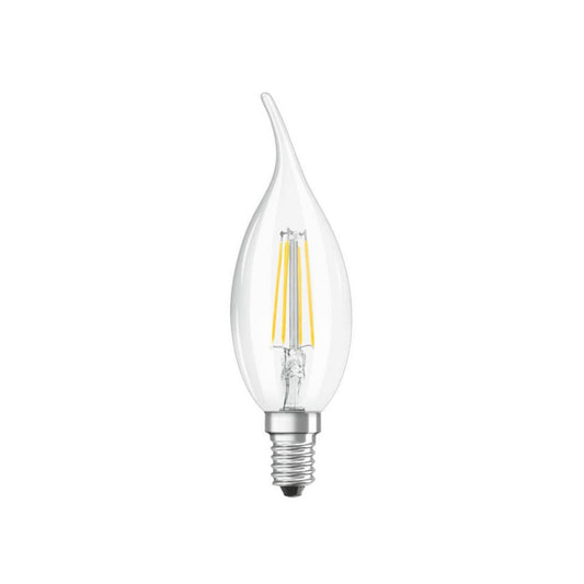 Osram LED Kertepære 4W(40W) 827 470lm Klar Vind E14