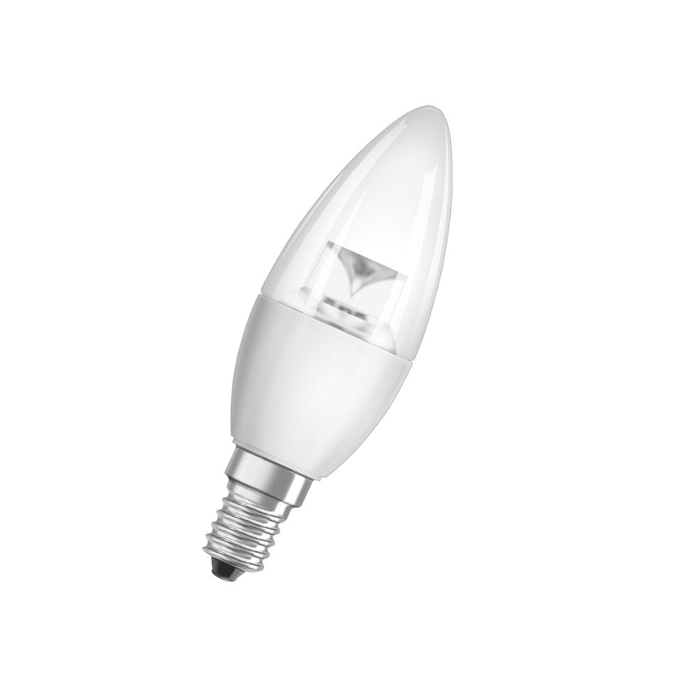 Osram LED Kertepære 5,7W(40W) 827 470lm Klar E14