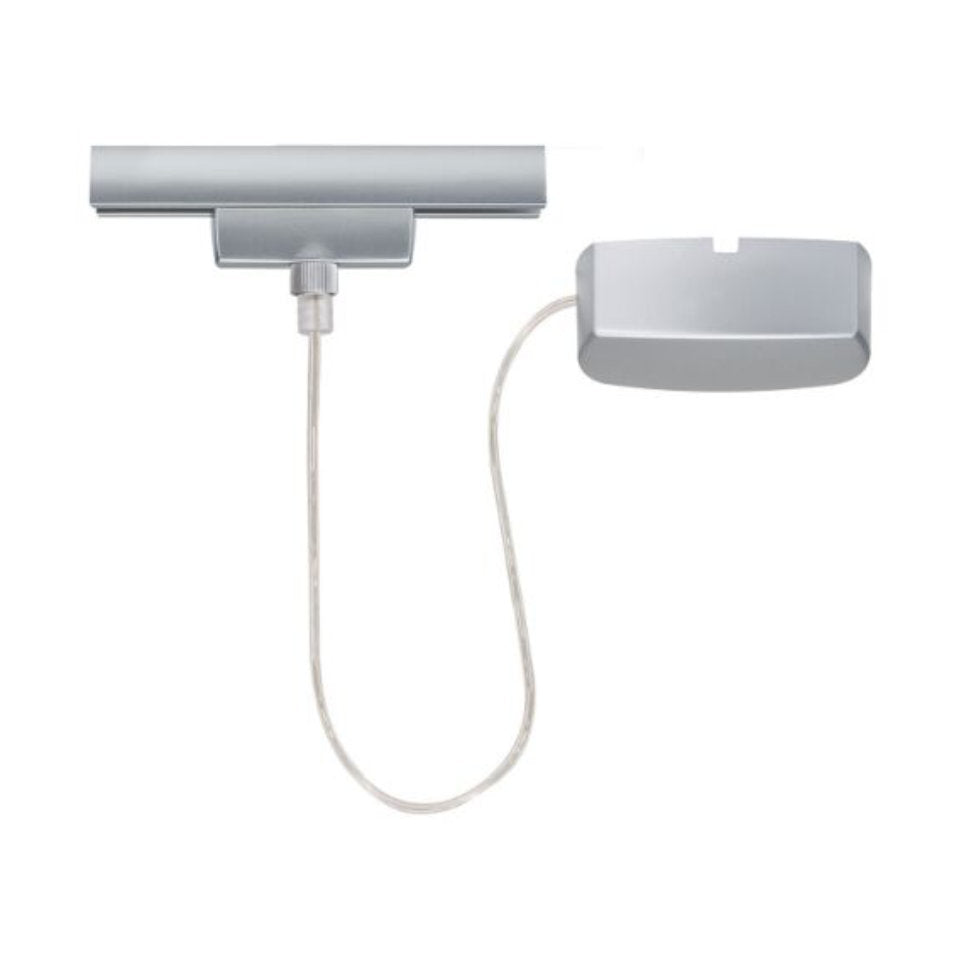 Paulmann URail Tilslutning 16,5cm. Mat/Chrom