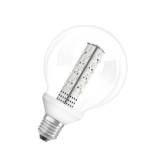 Osram LED Globepære 3W(15W) 730 136lm. Klar Ø95 E27