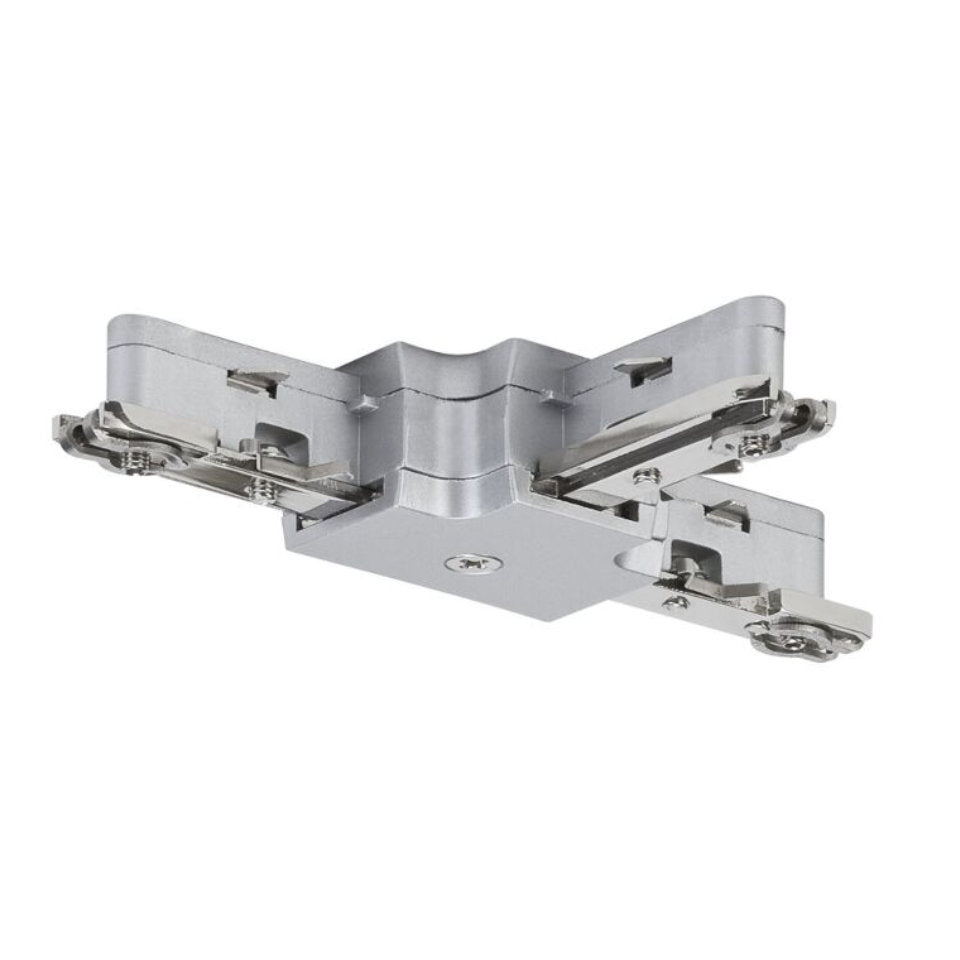 Paulmann URail T Connector 10,5cm. Mat/Chrom