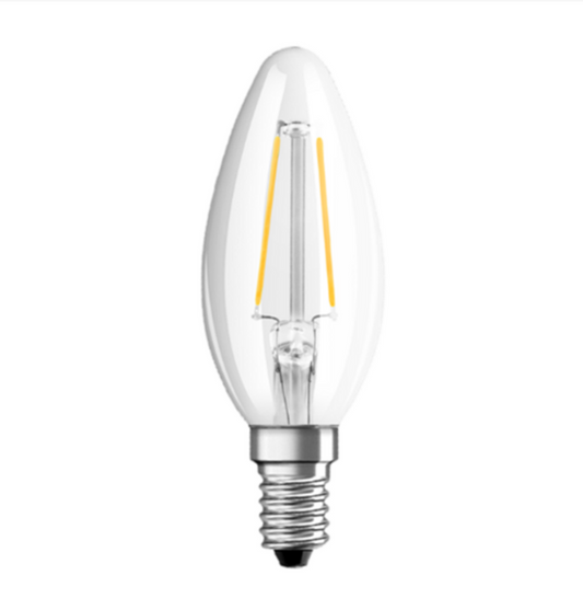 Radium LED Kertepære 2W(25W) 827 230lm Klar E14