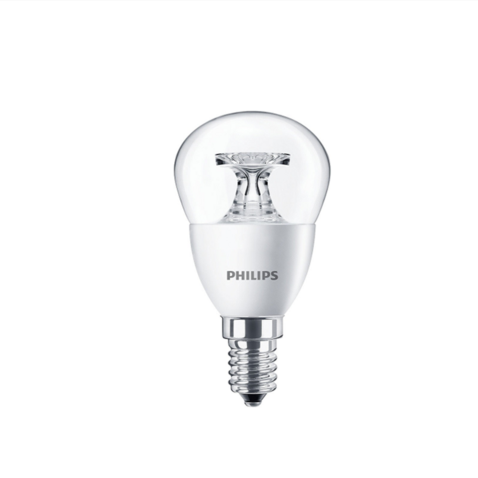 Philips LED Kronepære 4W(25W) 827 250lm Klar E14