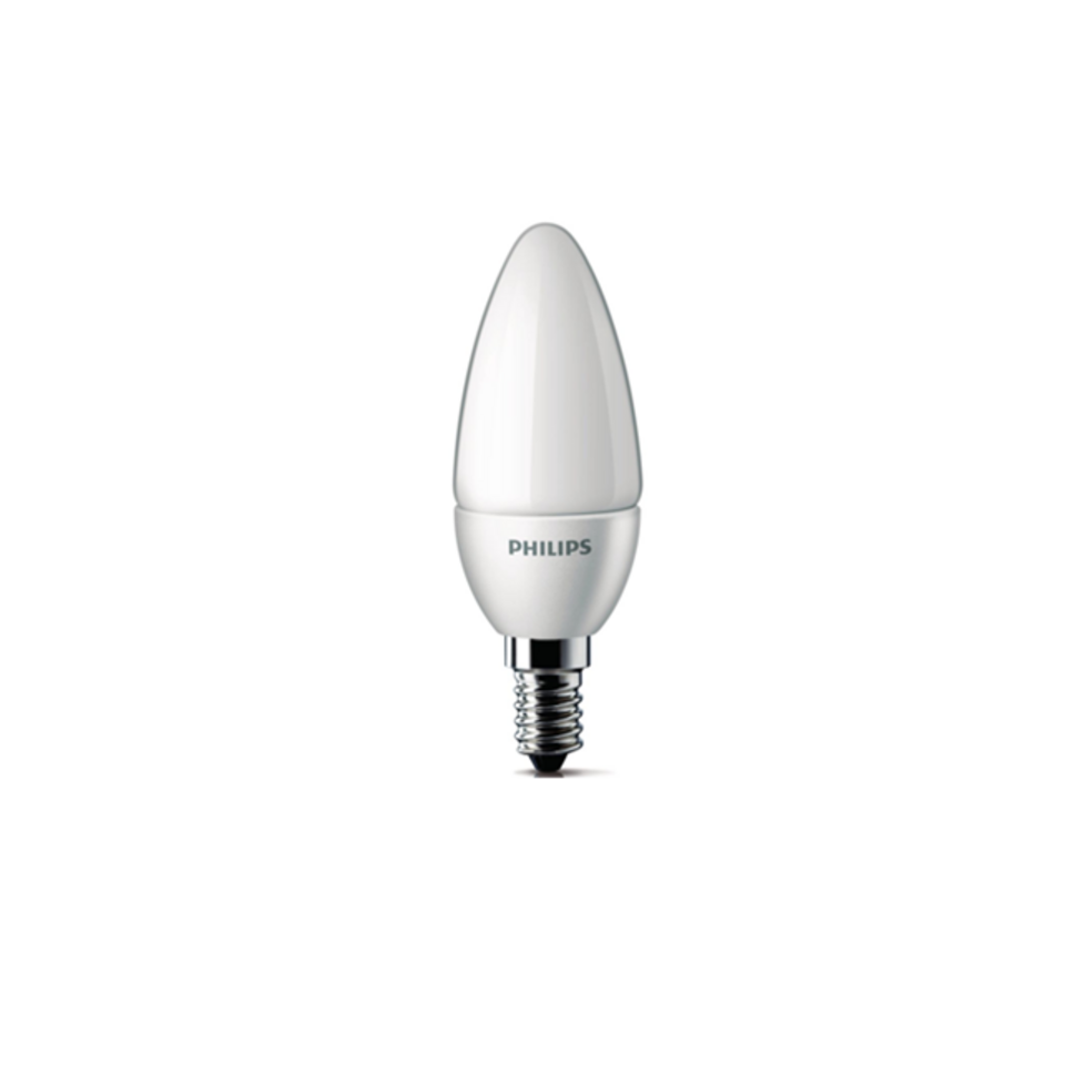 Philips LED Kertepære 5W(25W) 827 250lm Opal E14