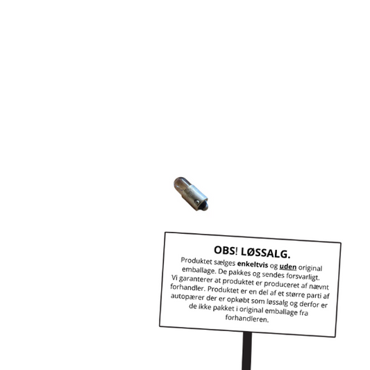 Philips Autopære T4W 4W 12V BA9s