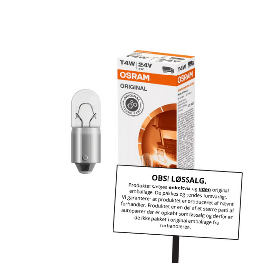 Osram Autopære 4W 24V 35lm BA9s