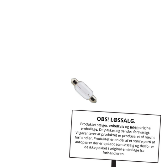 Philips Autopære Pinolpære 5W 24V SV8.5