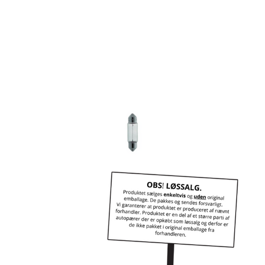 Osram Autopære Pinolpære 21W 12V SV8.5-8