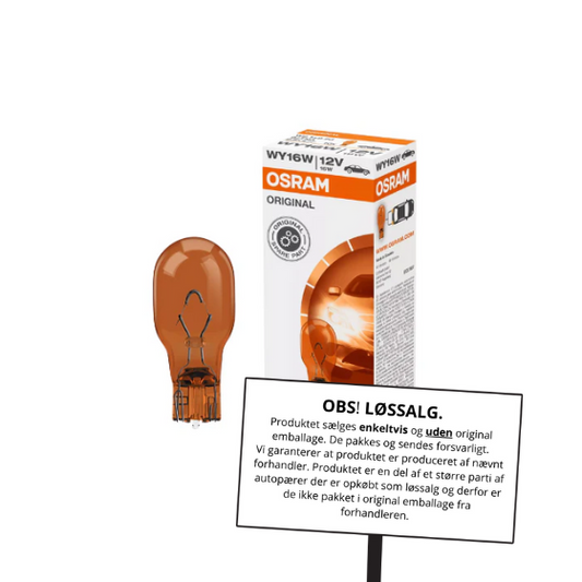Osram Autopære WY16W 16W 12V 190lm W2.1x9.5d