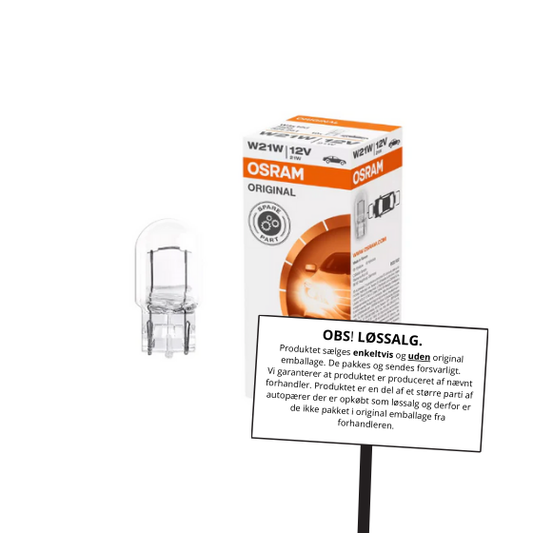 Osram Autopære W21W 21W 12V 460lm W3x16d