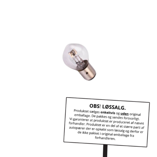 Osram Autopære Bilux 15/15W 6V BA20d