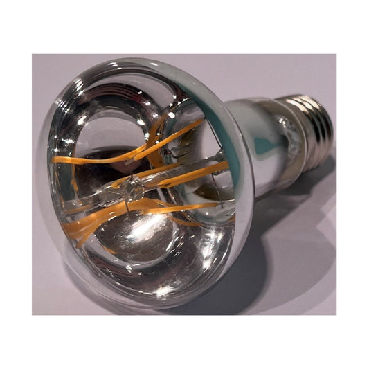 Luxna LED Reflektorpære R63 4W(60W) 827 340lm 130° Sølv E27