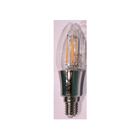 Luxna LED Kertepære 3W(30W) 827 330lm Dim Klar E14