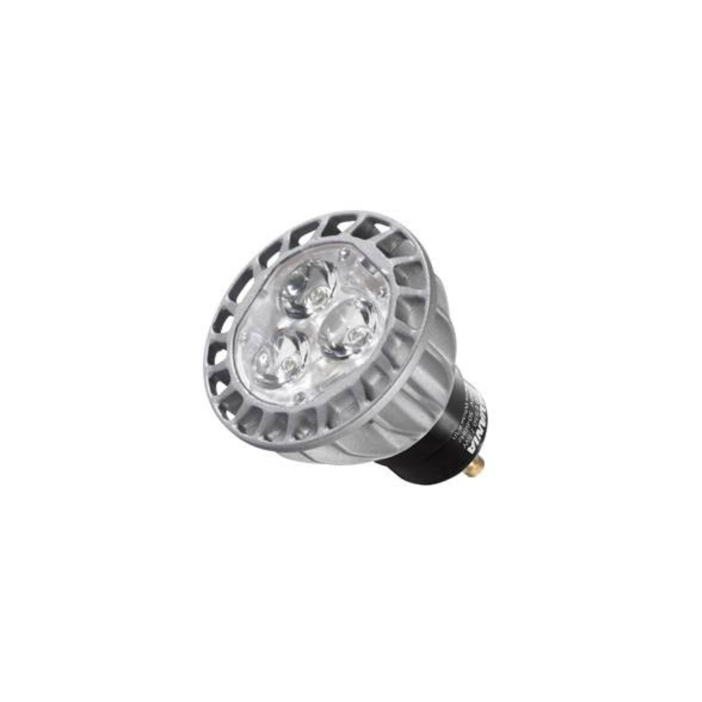 Sylvania LED GU10 7,5W(50W) 827 350lm 25° Sort/Sølv
