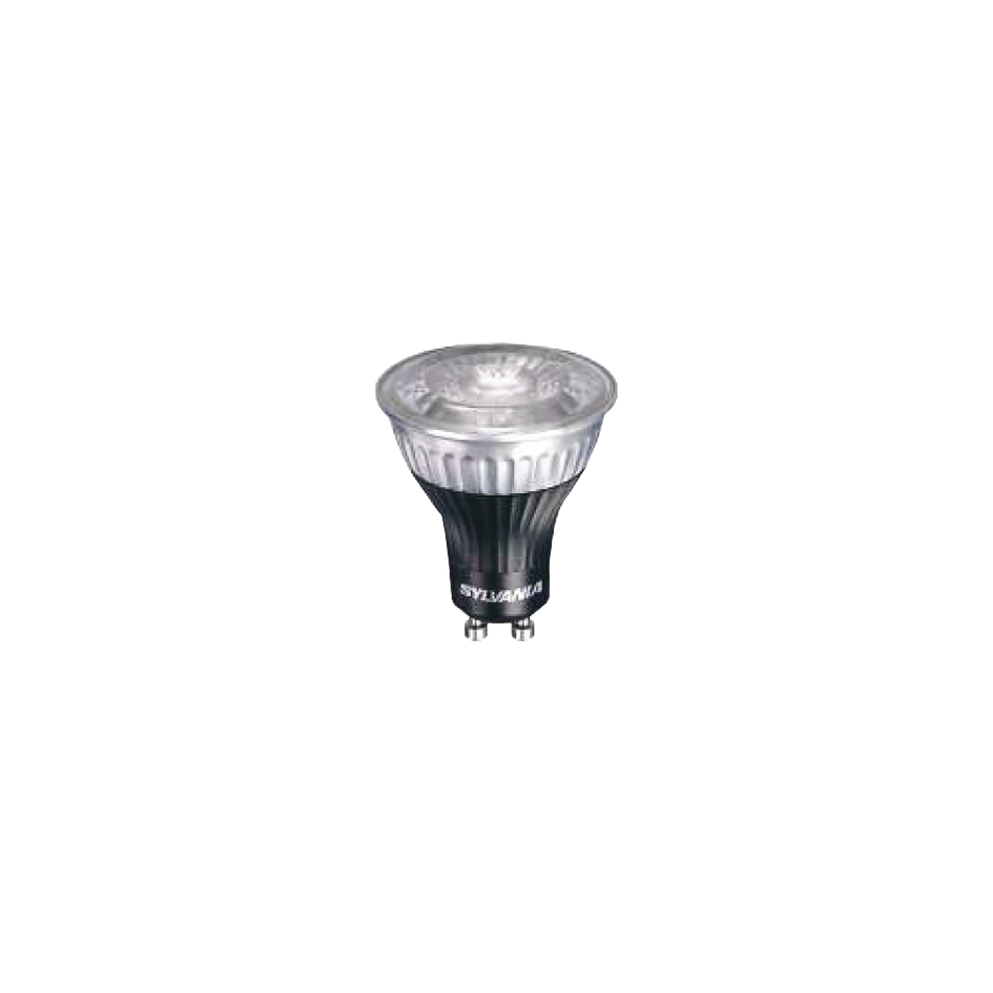 Sylvania LED GU10 5W(57W) 827 400lm 25° Sort/Sølv