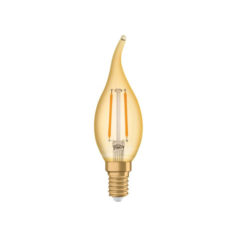 Osram LED Kertepære 2,5W(22W) 825 220lm Gold Vind E14
