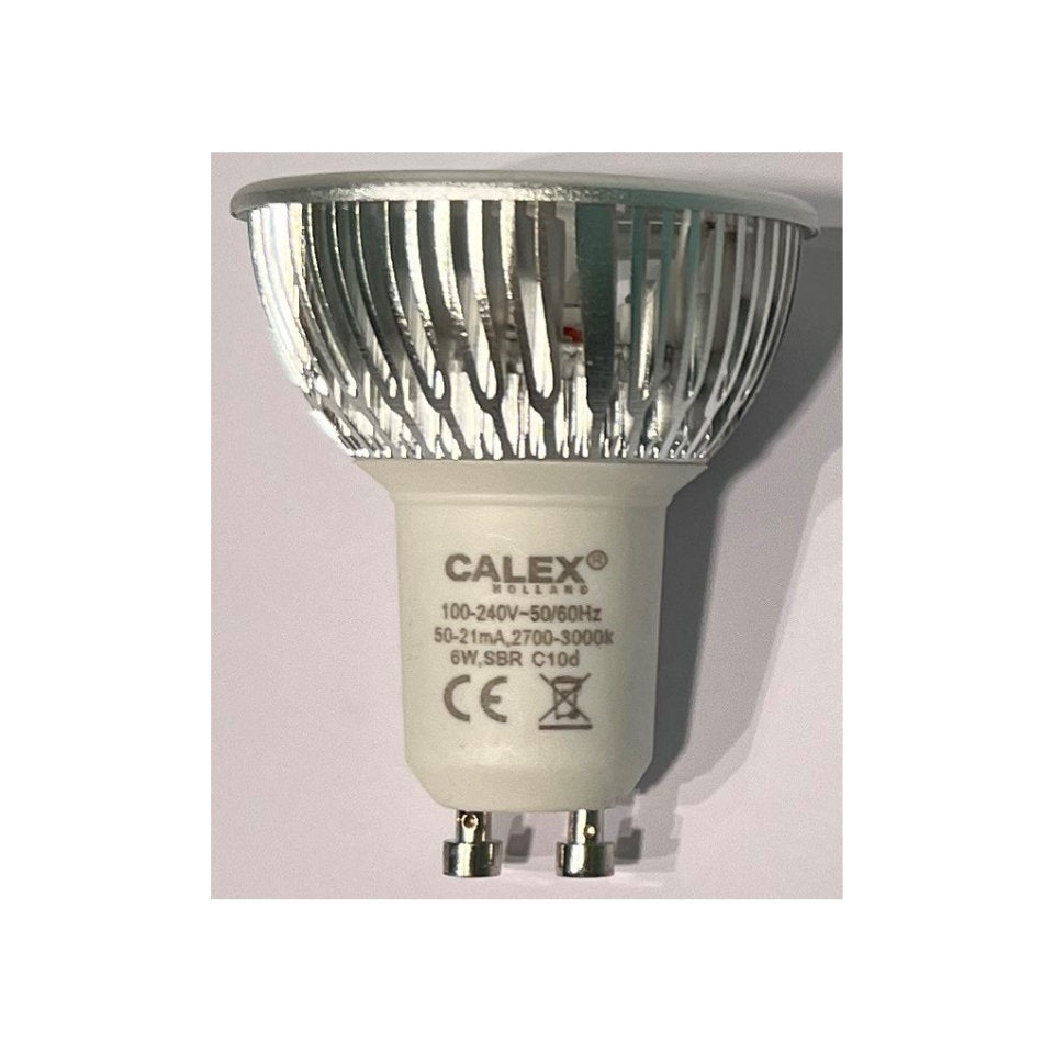 Calex LED GU10 6W(60W) 827-830 210lm Sølv