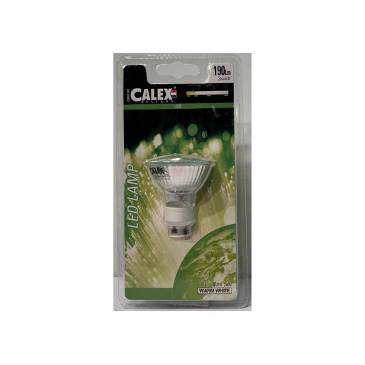 Calex LED GU10 3W 827 190lm 120° Klar