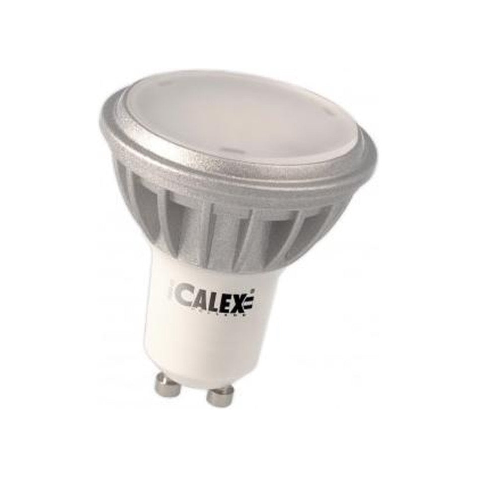 Calex LED GU10 6W 830 350lm Dim 100° Sølv/Hvid