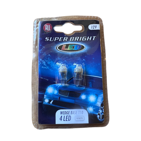 All Ride LED Autopære T10 12V 4 LED
