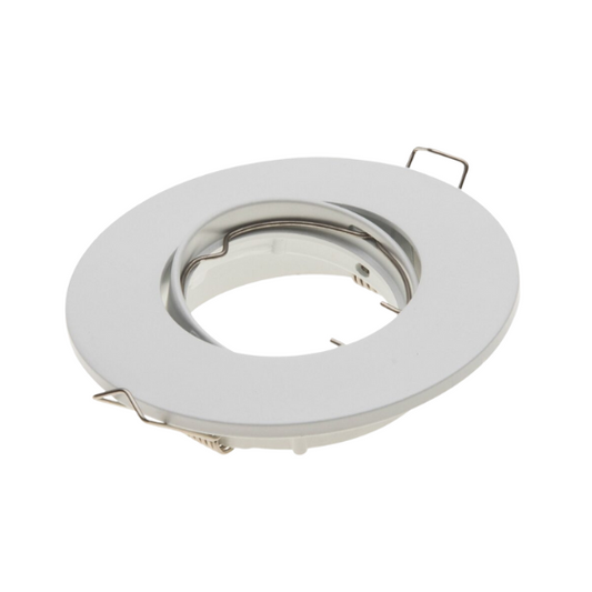 Daxtor Downlight GU10 Ø50mm 230V Kipbar Mat Hvid
