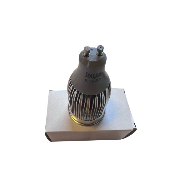 LED GU10 7W 828 36° Sølv
