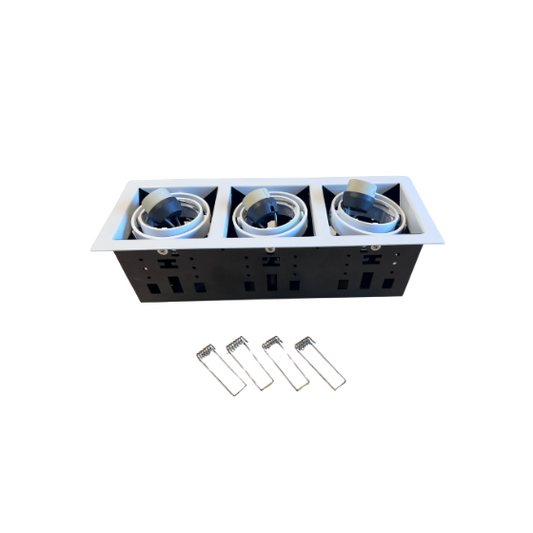Flash Light Downlight GU10 230V Kipbar Hvid