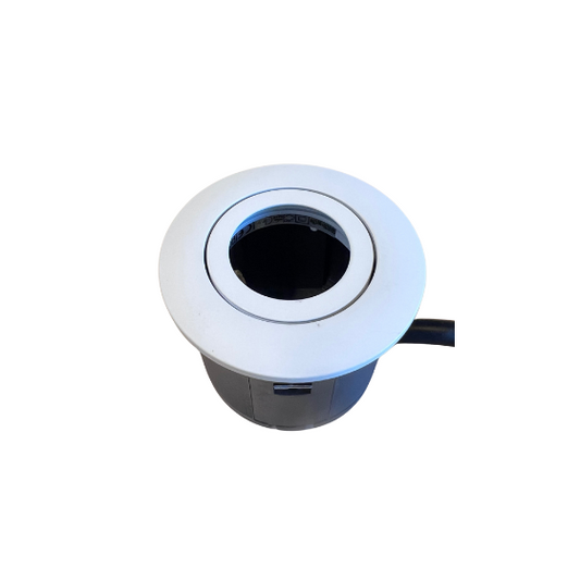 Daxtor Downlight GU10 Ø87mm m/Bagdåse Kipbar 230V Mat Hvid