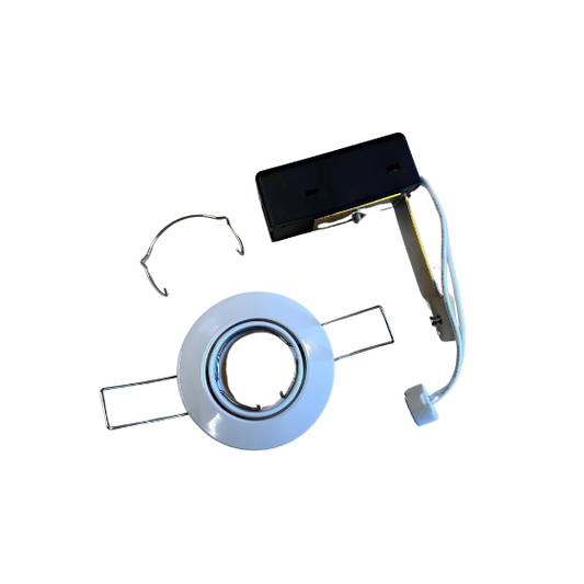 Flash Light Downlight MR11/GU4 Ø67mm 12V Kipbar Hvid
