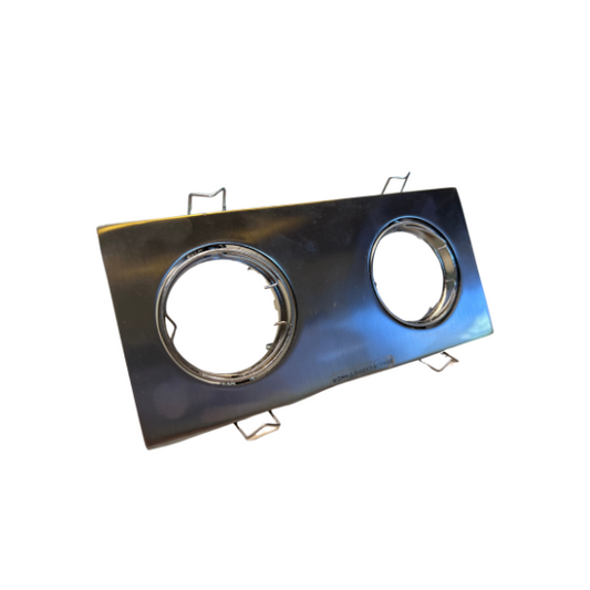 Daxtor Downlight GU10 Ø50mm 230V Kipbar Børstet Stål