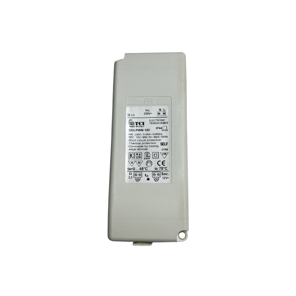 TCI Transformer 20-105W 12VAC Dim