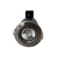 Flash Light Downlight MR16 GU5.3 Ø83mm Kipbar 12V m/Bagdåse Børstet Stål