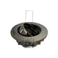Flash Light Downlight MR11 GU4 Ø67mm Kipbar 12V Chrom