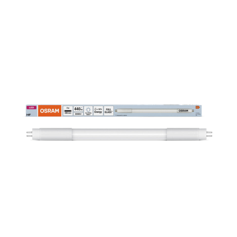 Osram LED Lysstofrør T5 4W(8W) 840 400lm 302mm HF G5